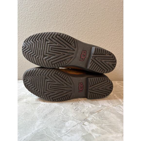 UGG Cecile Women's 1007999 Brown Waterproof Leather Ankle Duck Boots Size US 5.5 - Picture 8 of 8